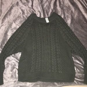 American Eagle olive green sweater